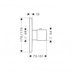 Axor Citterio M termostats 2