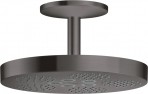 AXOR ONE Dušas galva ar turētāju 280, 1 jet, Brushed Black Chrome