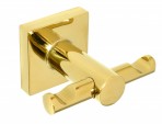 BA-DE NERO Gold dubultais āķis, 8x5cm, zeltīts