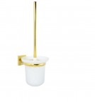 BA-DE NERO Gold tualetes birste ar turētāju, 38x14cm, zeltīts