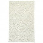 BA-DE FLORAL vannas istabas paklājs, 50x80cm, ziloņkaula