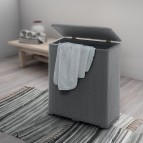 Gedy Ambrogio veļas grozs 70 l, Pelēks 2