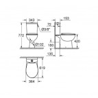 Bau Rimless pods ar SC/QR vāku 2