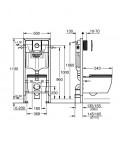 Start Round Rimless pods + Rapid SL rāmis + Hromēta poga, + SC Vāks 7