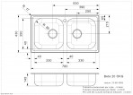 Beta 20 (R) INSET virtuves izlietne 2