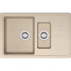 Basis BFG 651-78 virtuves izlietne abpusēja, 780x500 mm, PopUp vadība 5