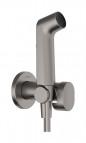 Гигиенический смеситель Bidette 1jet S EcoSmart+, Brushed Black Chrome