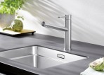 Blanco Ambis кухонный смеситель, 1jet, STAINLESS STEEL 3