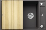 Blanco Axia III 45 S virtuves izlietne, SILGRANIT, 78x51cm, ar pop-up 8