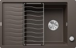 Blanco Elon XL 6 S virtuves izlietne SILGRANIT 78x50cm, ar pop-up 5