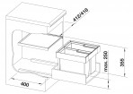 Blanco Flexon II 45/2 atkritumu šķirošanas sistēma 6