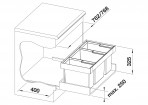 Blanco Flexon II Low 80/3 atkritumu šķirošanas sistēma 2