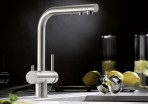 Blanco FONTAS II maisītājs filtrētam ūdenim,1jet, PVD satin dark steel 6