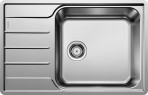 Blanco LEMIS XL 6S-IF Compact virtuves izlietne,STAINLESS STEEL,manual