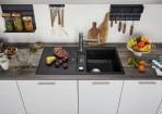 Кухонная мойка Blanco Lexa 45 S SILGRANIT 86x50см, c pop-up 8
