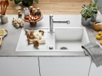 Blanco Metra 5 S virtuves izlietne SILGRANIT 86x50cm, manual 16