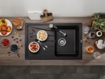Кухонная мойка Blanco Sona 45 S SILGRANIT 78x50см, manual 2