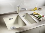 Кухонная мойка Blanco Subline 160-U, SILGRANIT black 19x46 cm, manual 5
