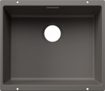 Blanco Subline 500-U virtuves izlietne, SILGRANIT black 53x46cm,manual 3