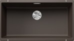 Blanco Subline 800-U virtuves izlietne, SILGRANIT black 83x46cm,manual 2