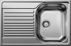 Кухонная мойка Blanco TIPO 45 S Compact, STAINLESS STEEL, manual