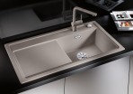 Blanco Zenar XL 6S virtuves izlietne SILGRANIT 100x51cm, ar pop-up (L) 2