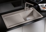 Blanco Zenar XL 6S virtuves izlietne SILGRANIT 100x51cm, ar pop-up (L) 2