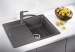 Кухонная мойка Blanco Zia 45 S Compact SILGRANIT 68x50см, manual 4