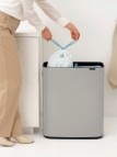 Bo Touch atkritumu tvertne 2 x 30 litri - mīksti pelēka 2