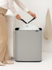 Bo Touch atkritumu tvertne 60 litri - mīksta, pelēka 7
