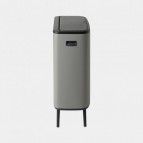 Bo Touch bin HI atkritumu tvertne 2x30L, Mineral Concrete Grey 4