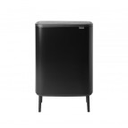 Mусорный ящик Bo Touch bin HI 2x30 л, Black