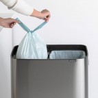 Bo Touch bin HI atkritumu tvertne 2x30L, Steel 6