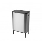 Mусорный ящик Bo Touch bin HI 2x30 л, Steel 8