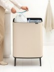 Bo Touch Bin Hi tvertne 2 x 30 litri - maigi bēšs 4