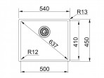 BXX 210/110-50 кухонная мойка pop-up 5