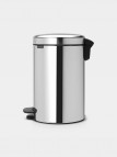 Brabantia NewIcon atkritumu tvertne 12 l, Brilliant Steel 7