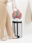 Brabantia NewIcon atkritumu tvertne 20 l, Brilliant Steel 7