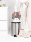 Brabantia NewIcon atkritumu tvertne 20 l, Matt Steel Fingerprint Proof 7