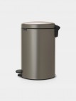 Brabantia NewIcon atkritumu tvertne 20 l, Platnium 5