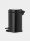 Brabantia NewIcon atkritumu tvertne 3 l, Matt Black  4