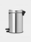 Brabantia NewIcon atkritumu tvertne 3 l, Matt Steel 5