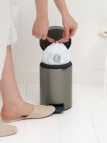 Brabantia NewIcon atkritumu tvertne 5 l, Platnium 7