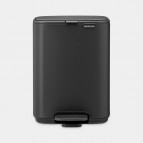 Brabantia Bo atkritumu tvertne 4 l, Mineral Infinite Grey