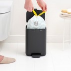 Brabantia Bo atkritumu tvertne 4 l, Mineral Infinite Grey 4