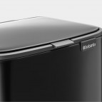 Brabantia Bo atkritumu tvertne 4 l, Matt Black 6
