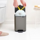 Brabantia Bo atkritumu tvertne 4 l, Platinum 4