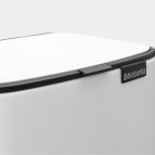 Brabantia Bo Pedal atkritumu tvertne 7 l, White 5