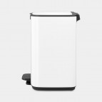 Brabantia Bo Pedal atkritumu tvertne 7 l, White 6
