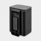 Brabantia Bo atkritumu tvertne 4 l, Matt Black 6